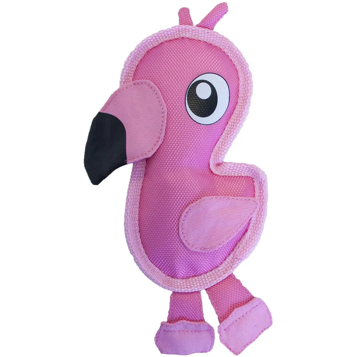 Outward Hound Fire Biterz Flamingo Pink Plush Interactive Dog Toy Large