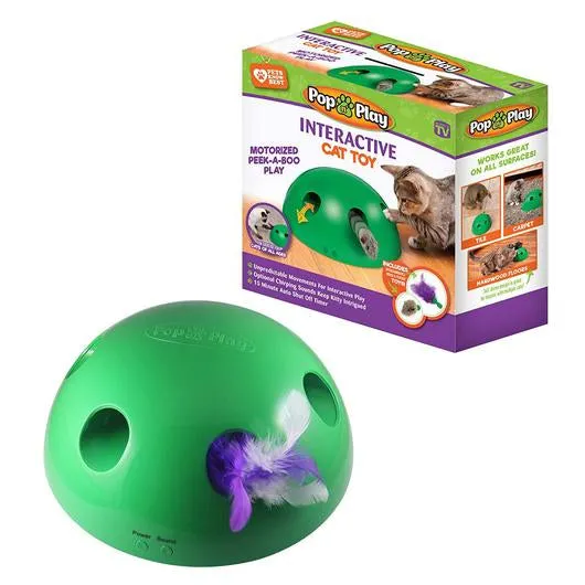 Peeking Mouse Interactive Cat Toy