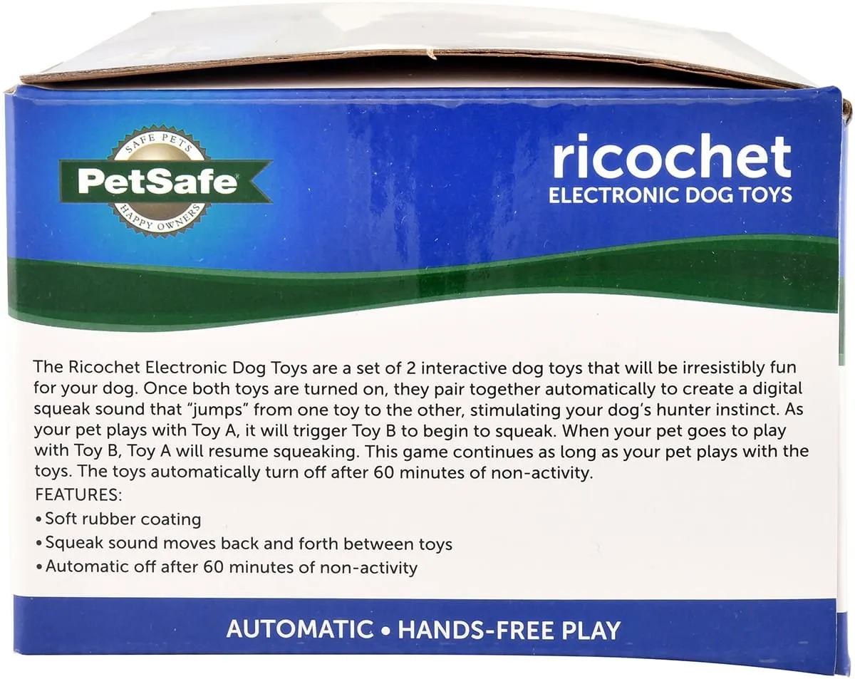 PetSafe Ricochet Electronic Interactive Dog Toy