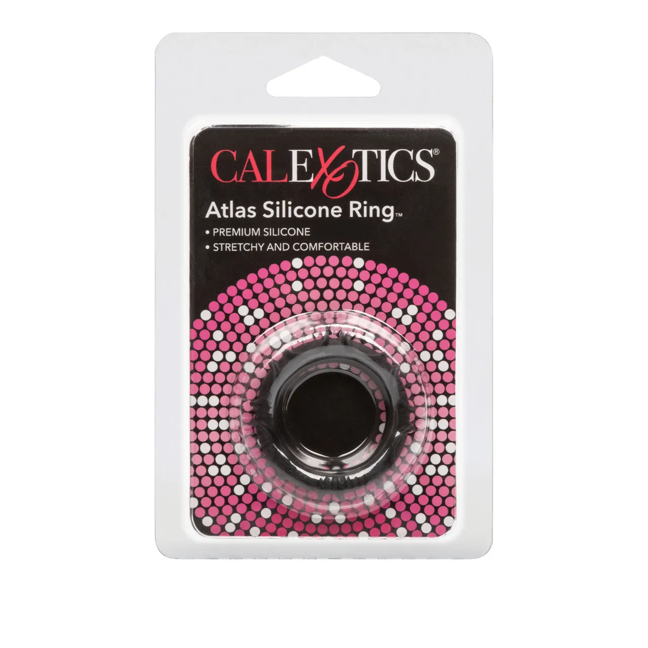 Rings! Atlas Silicone Cock Ring - Black