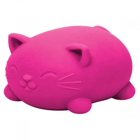 Schylling NeeDoh Cool Cats The Groovy Glob! Squishy, Squeezy, Stretchy Stress Balls - 1 Random Color Pick