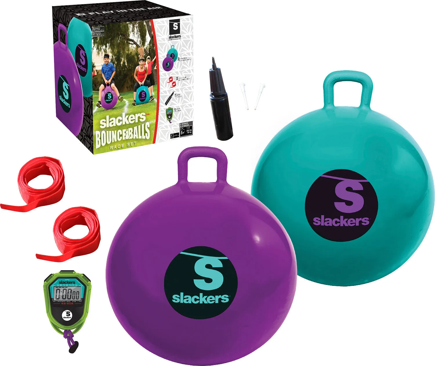 Slackers® Bounce Balls Race Set