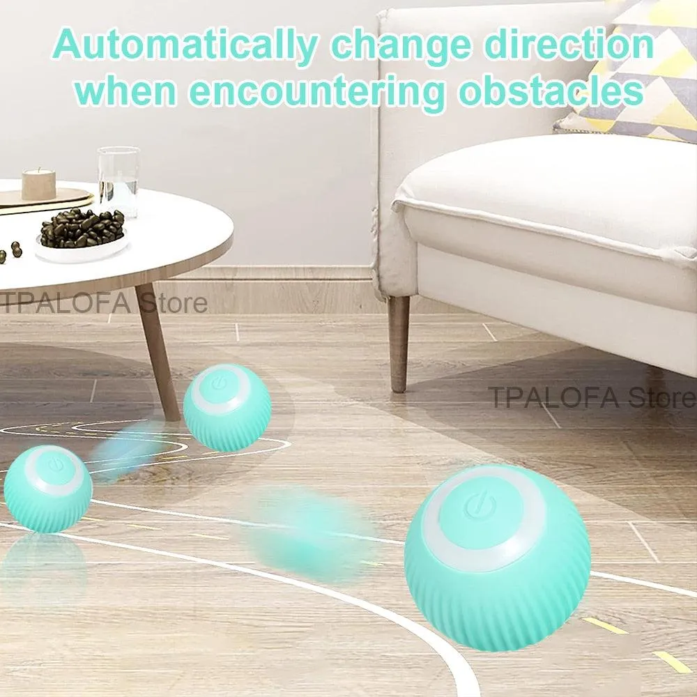 Smart Cat Toy Automatic Rolling Ball