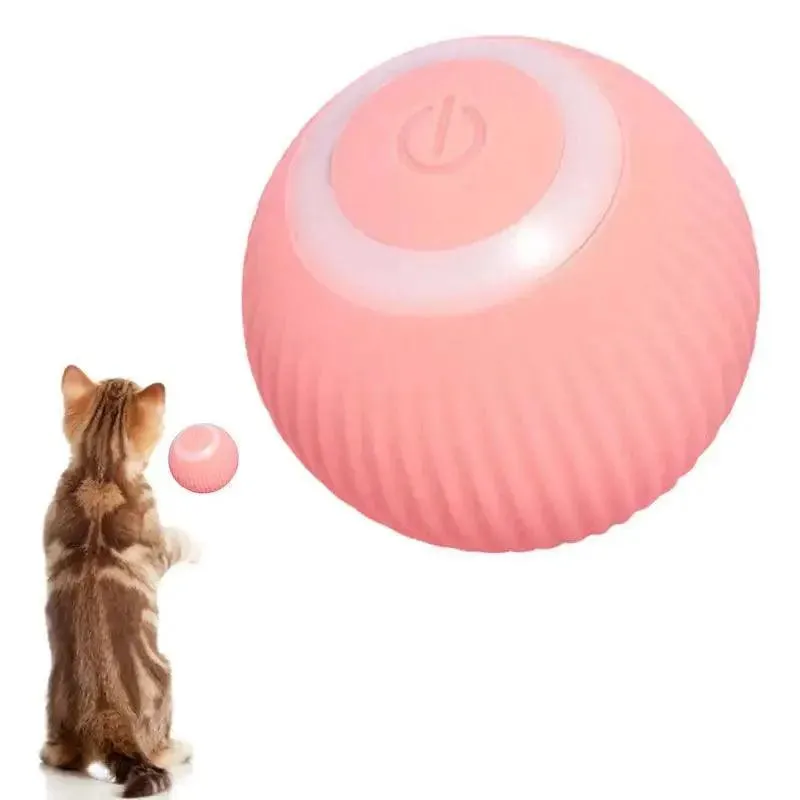 Smart USB-Charged 360° Rolling Pet Ball