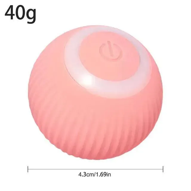 Smart USB-Charged 360° Rolling Pet Ball