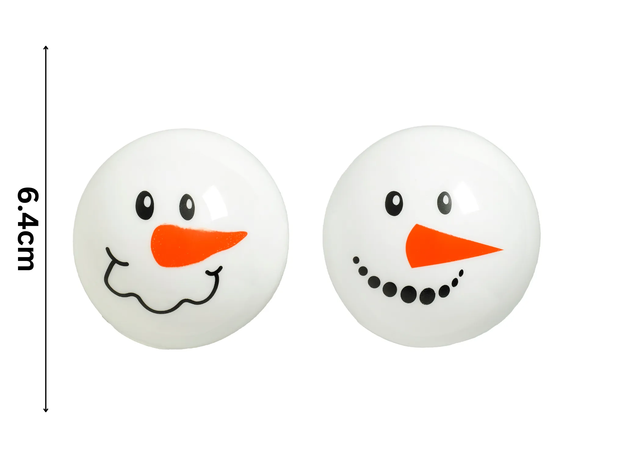 Snow Man Face Ball | Christmas Dog Toy by Good Boy