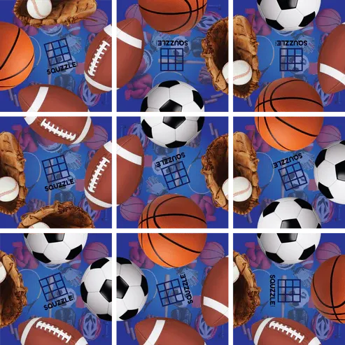 Sports Squzzle Puzzle