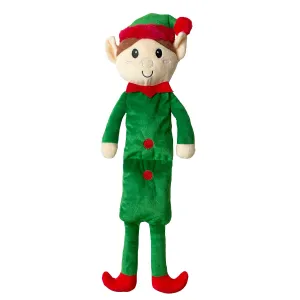 Squeaky Elf | Soft Christmas Dog Toy by Happy Pet