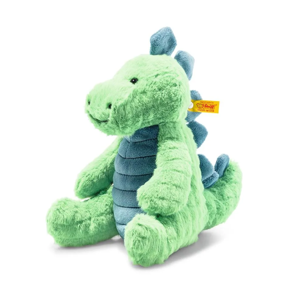 Steiff Spott Stegosaurus 28cm green petrol