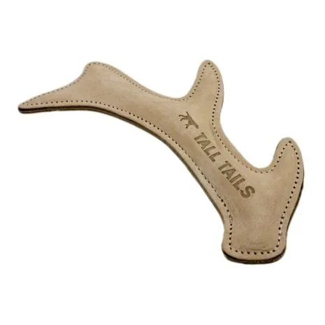 Tall Tails Natural Leather Antler Toy for Dogs