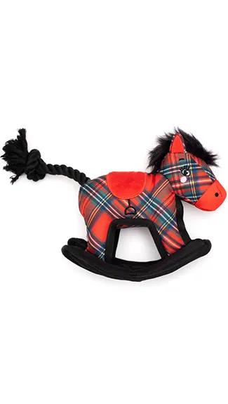 The Worthy Dog Tough Toy: Rocking Horse