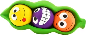 Three Peas in a Pod Latex Dog Toy