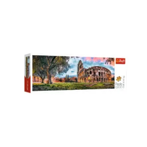 Trefl 1000 Piece Panorama Puzzle Colosseum at dawn