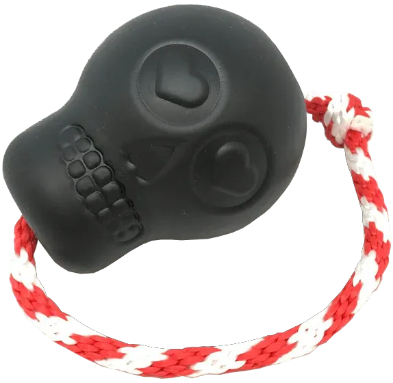 Tug Toy | Skull Black