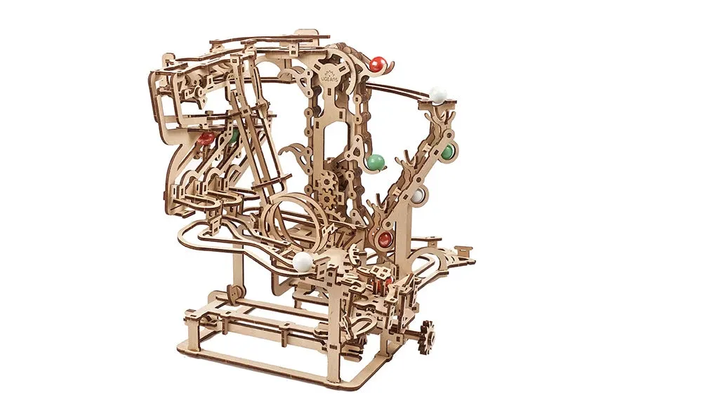 UGears® Marble Run Chain Hoist