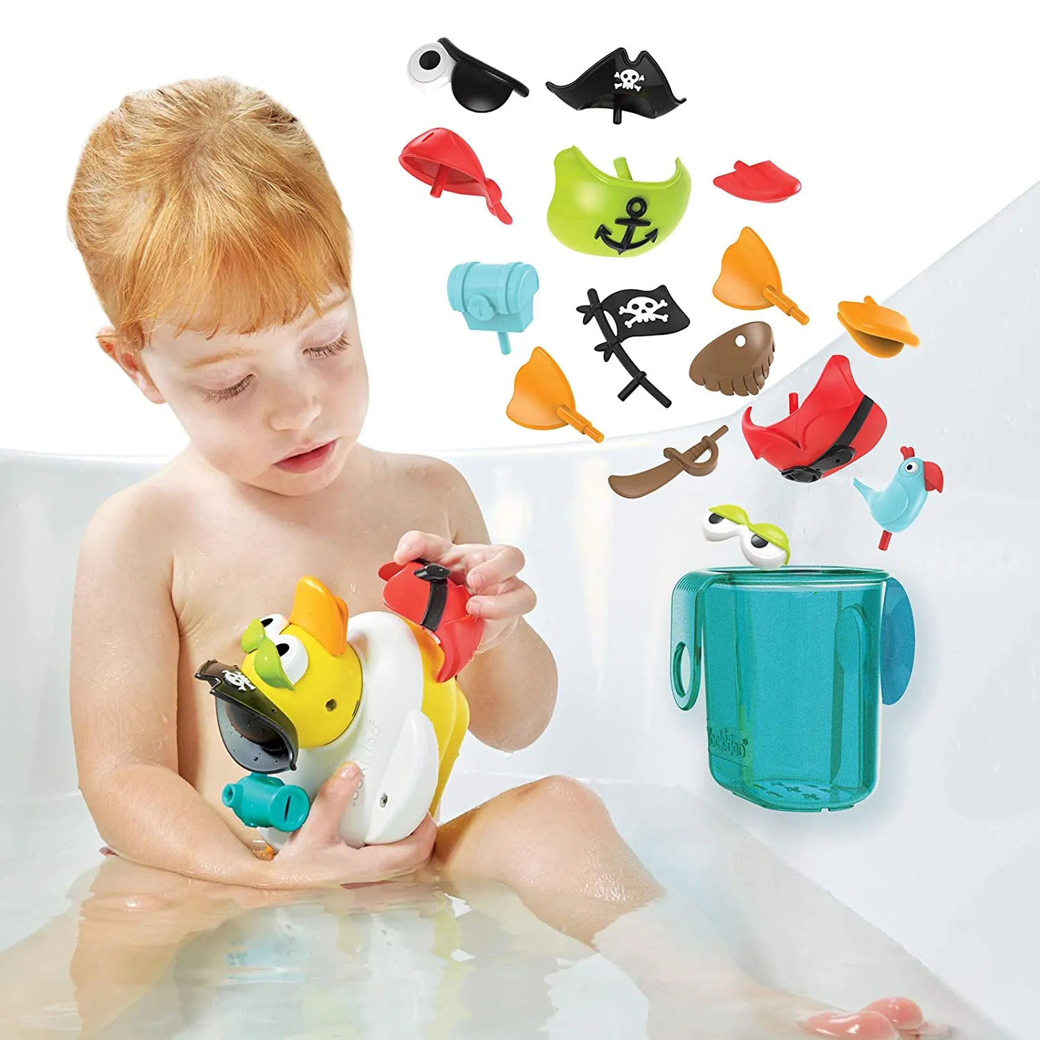 Yookidoo Jet Duck Create a Pirate - Multicolor