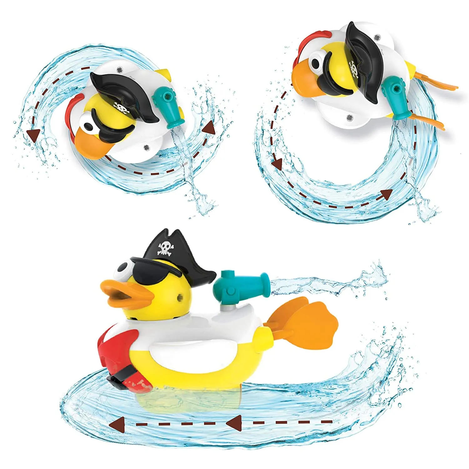 Yookidoo Jet Duck Create a Pirate - Multicolor